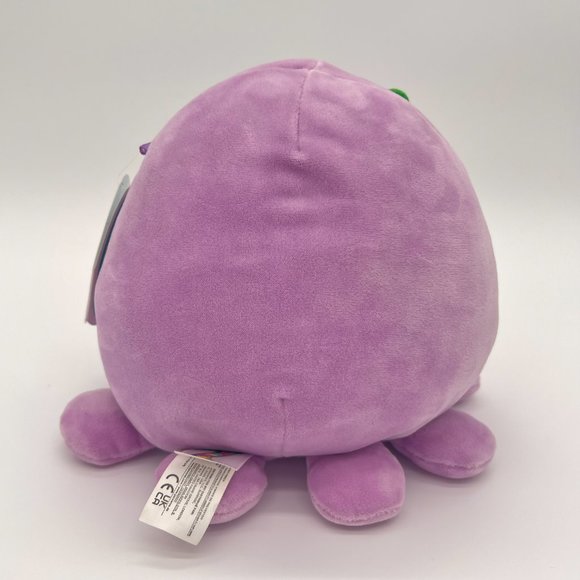 NWT 🥀 8" Violet the Purple & Green Octopus Squishmallow - Picture 2 of 5